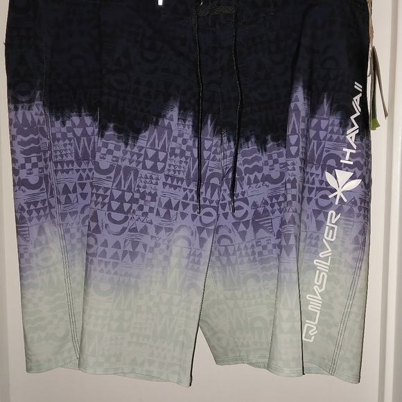 Quiksilver Men Standard Surfsilk Stretch 20 Inch Boardshort Swim Trunk Sz 36 NWT - Picture 3 of 6